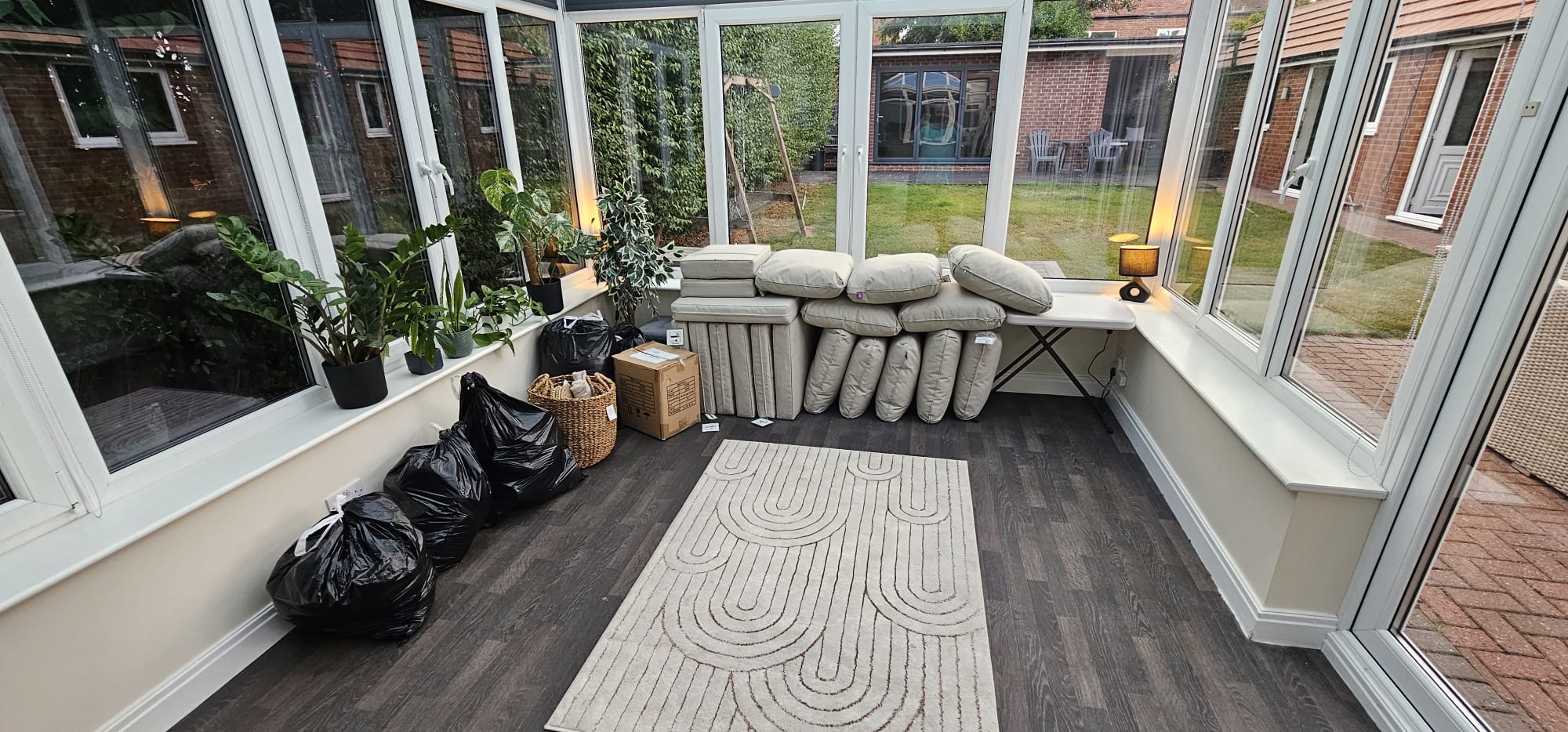 empty conservatory
